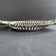 Corbeille en bronze argenté