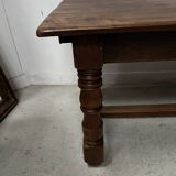Large 19th Century Farmhouse Table in Solid Beech