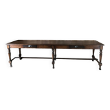Oak draper's table 1900