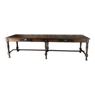 Oak draper's table 1900