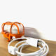 Lampe type Bobbi -orange