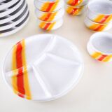 Serving set, Italian design, 1970s, made in Italy