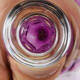 6 Roemer wine glasses, Saint-Louis crystal, Chantilly pattern