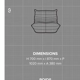 Set de 3 modules Togo