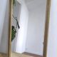 Miroir rectangulaire en bois doré