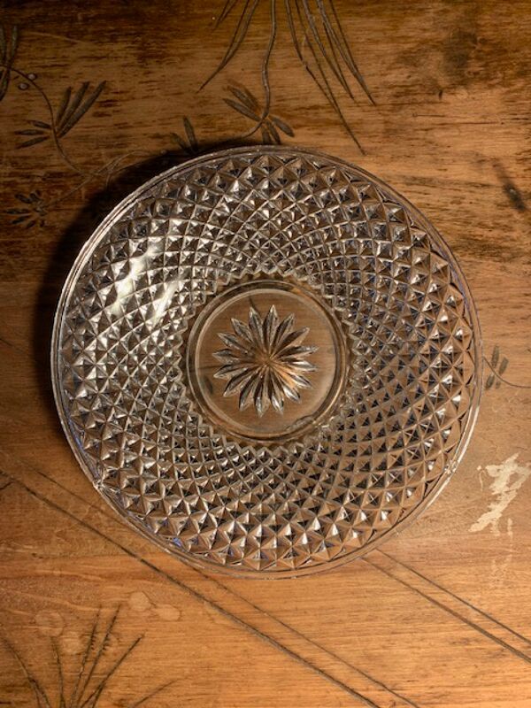 Ancien service de nuit cristal Baccarat fin XIXeme