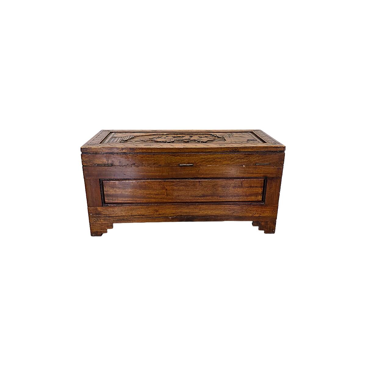 Vintage Chinese Camphor Wood Chest, 2nd half 1900s