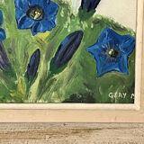 Oil on canvas signed