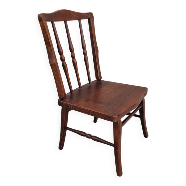 Petit chaise enfant en bois vintage