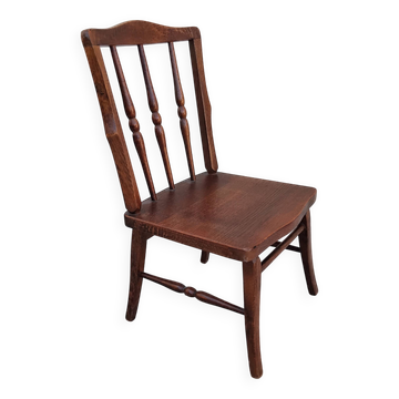 Petit chaise enfant en bois vintage