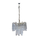 Murano glass chandelier by Venini 1960s