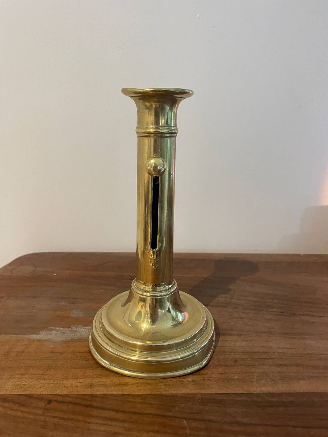 Vintage brass candle holder