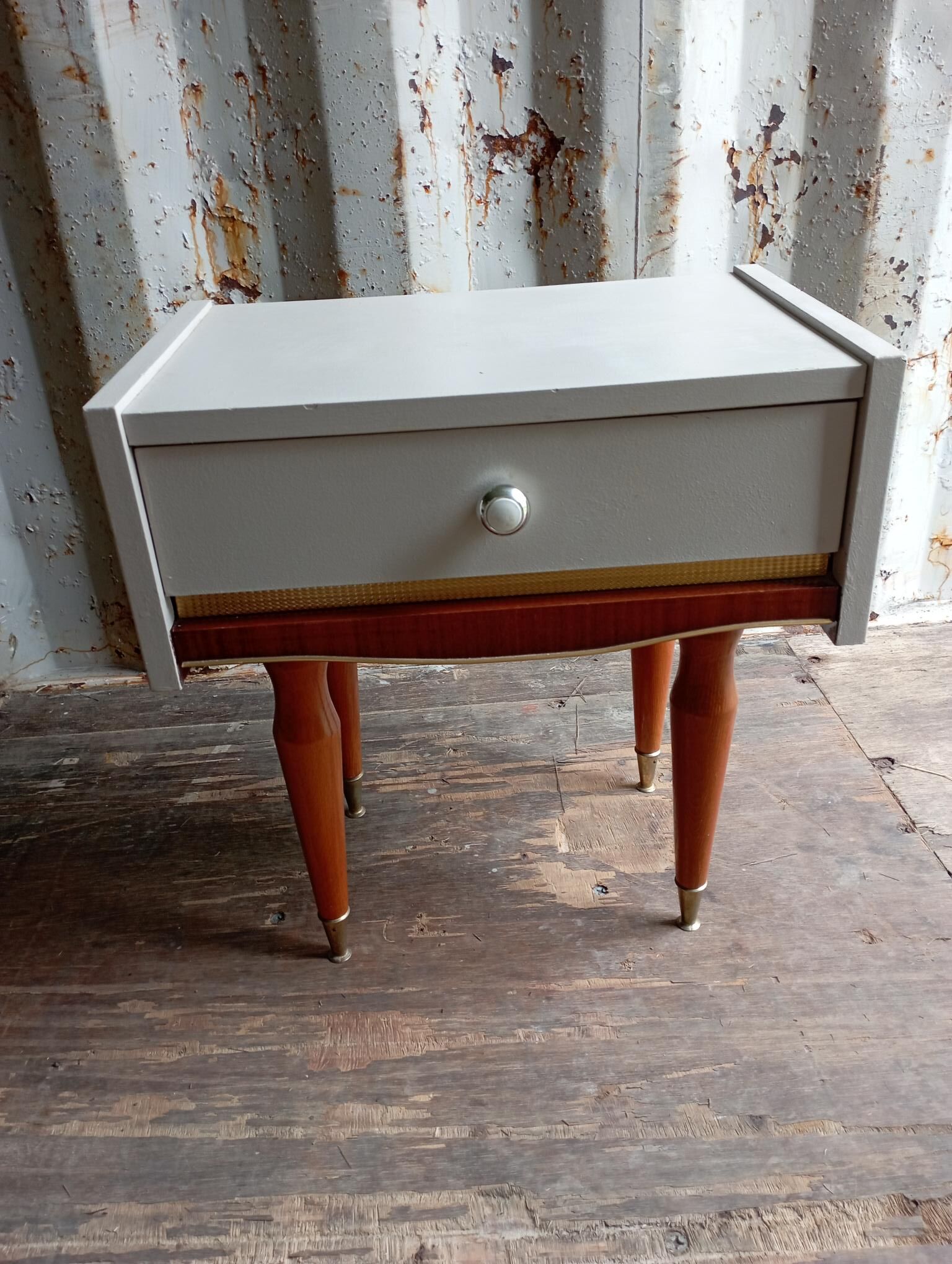 Vintage bedside table