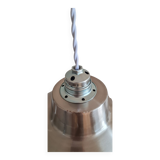 Enamelled sheet metal hanging lamp