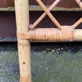 Rattan headboard