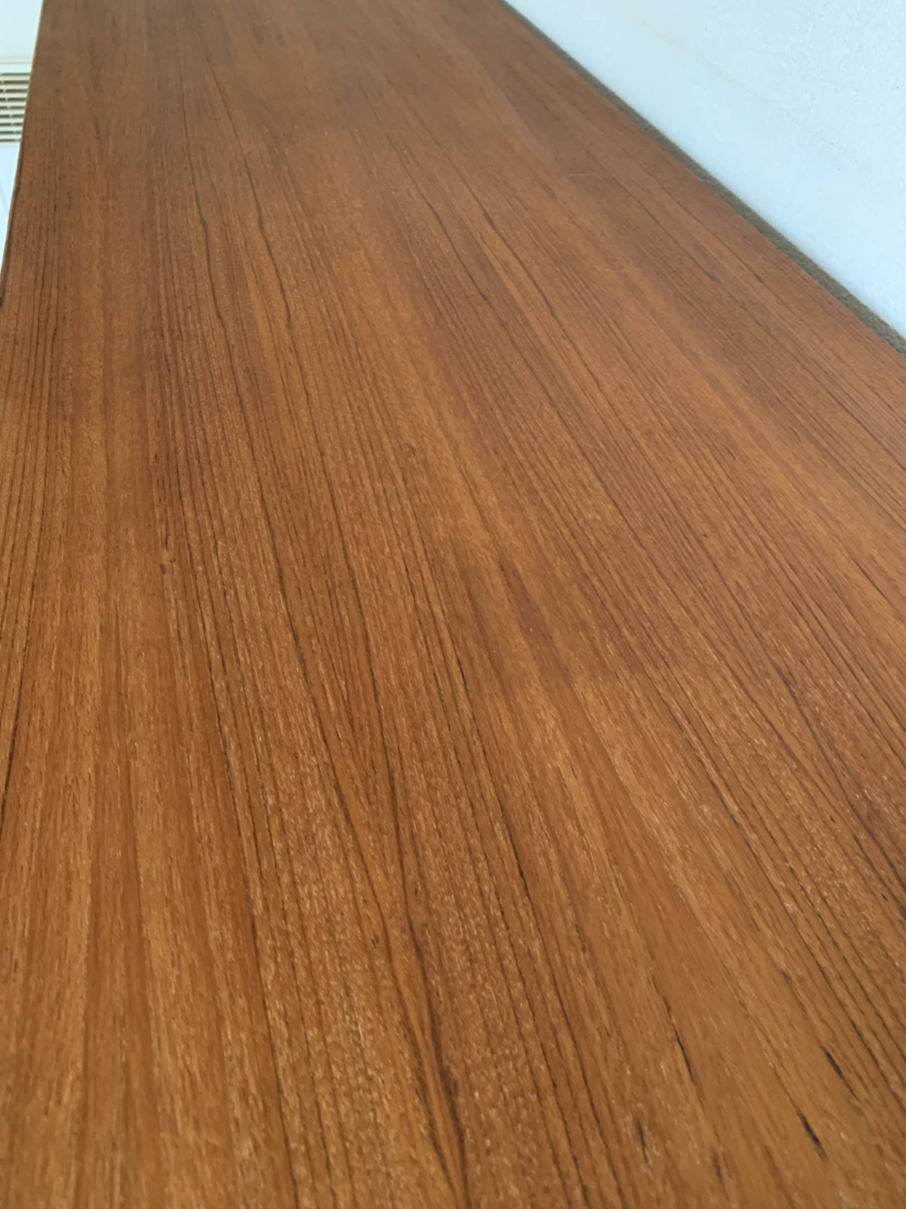 Vintage Scandinavian enfilade from the 60s in teak