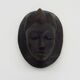 Wooden mask of the Baoulé ethnic group from Ivory Coast. African mask