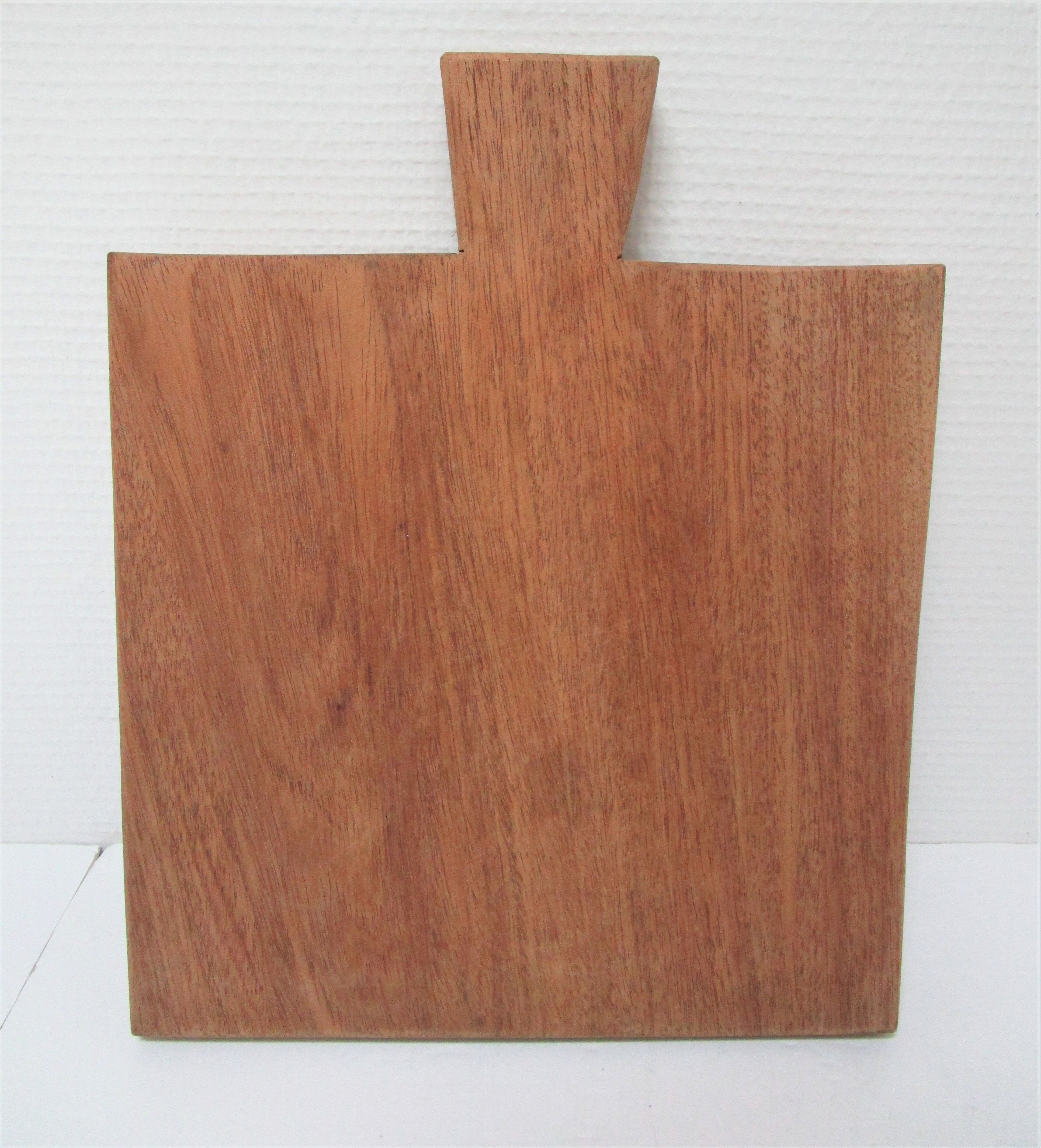 Two vintage solid wood cutting boards XL