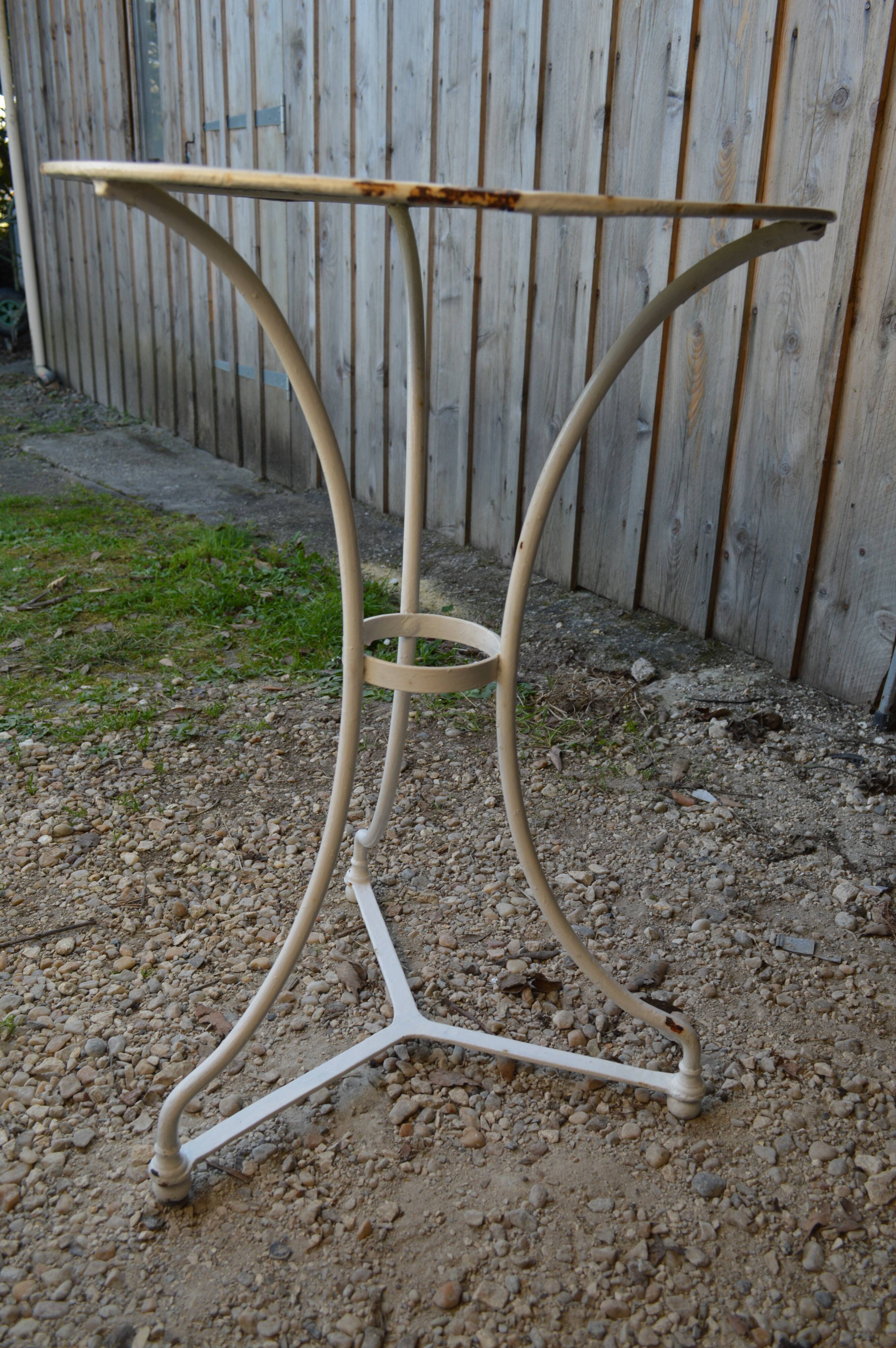 Wrought iron table