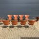 10x Fritz Hansen series 7 Vlinderstoelen in Cognac leather NIEUW!!