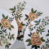 Porcelain Dinner Plates from Sologne, France