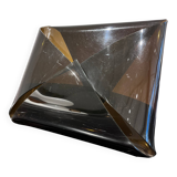Plexiglass magazine rack, circa 1970