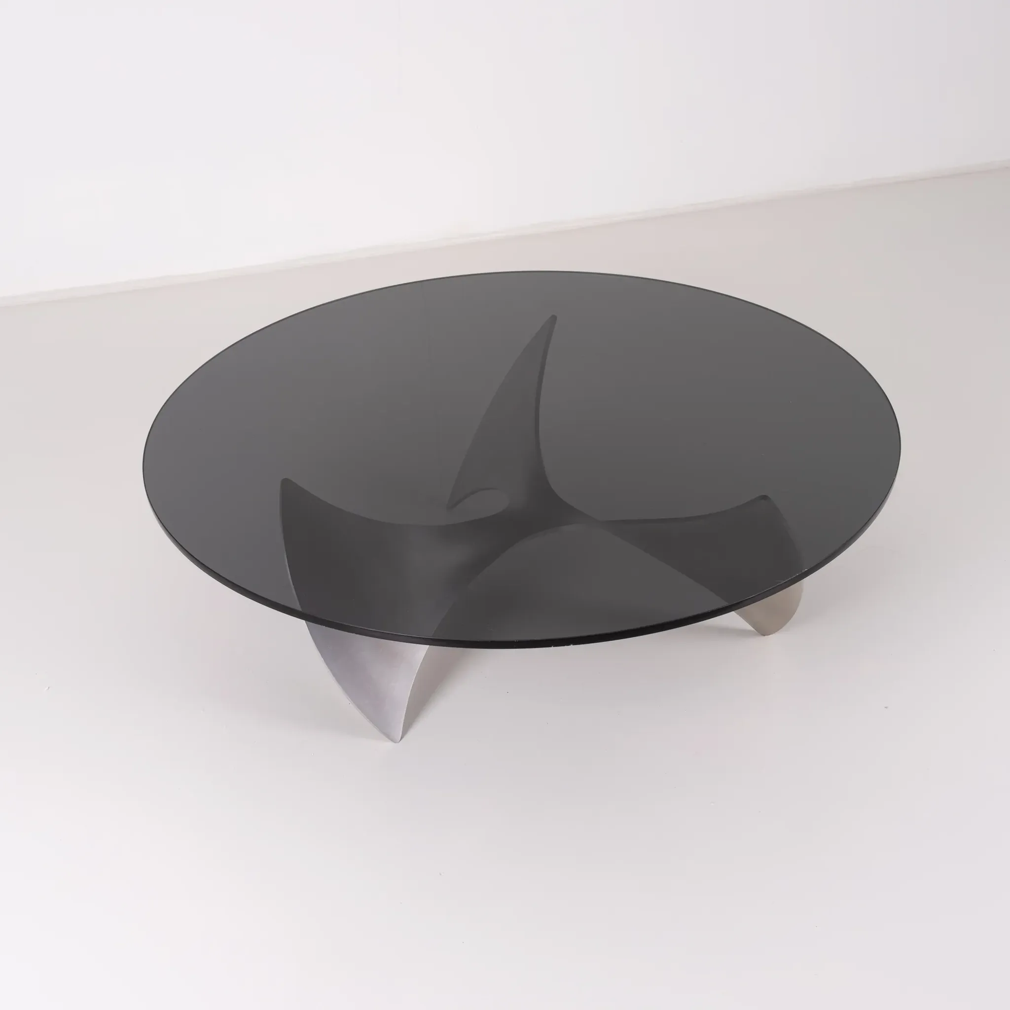 Propeller coffee table by Knut Hesterberg for Ronald Schmitt