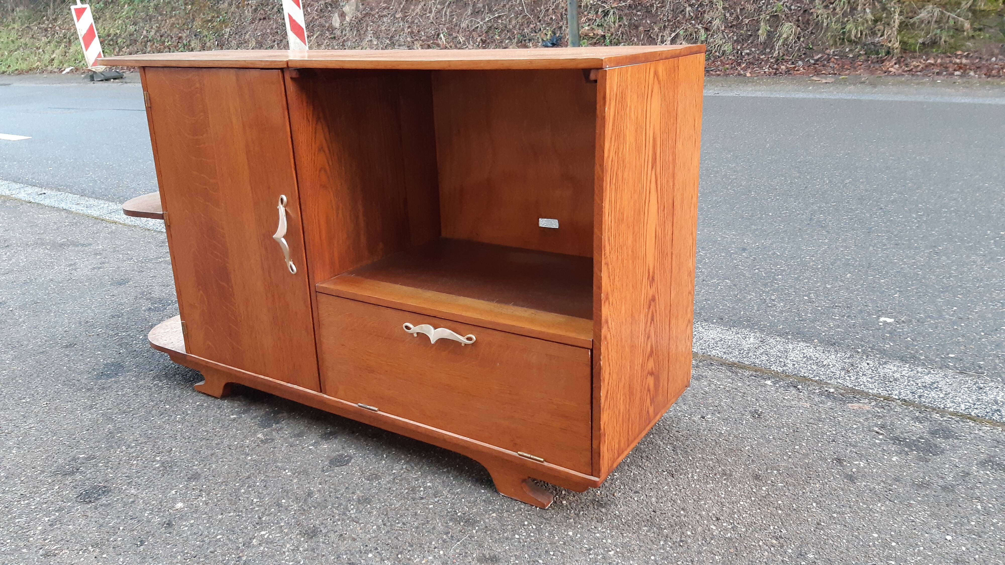 Enfilade furniture hi-fi art deco 1950