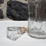 Glass whisky decanter