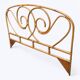 Vintage rattan headboard 1980