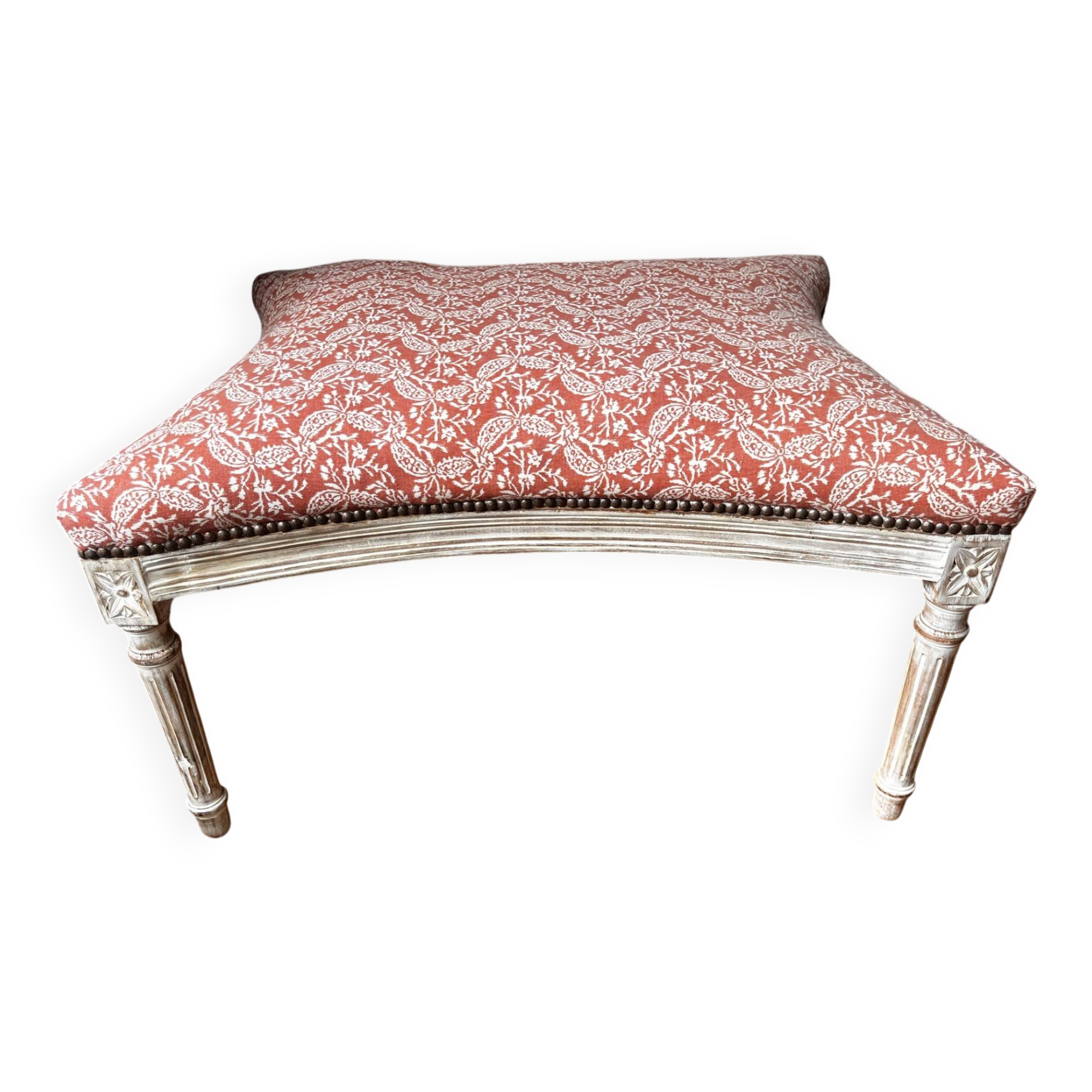 Tabouret pouf repose-pieds