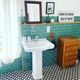 Vintage art deco mirror