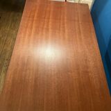 Vintage desk 60s wood and metal