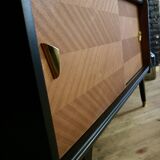 Restored vintage showcase buffet