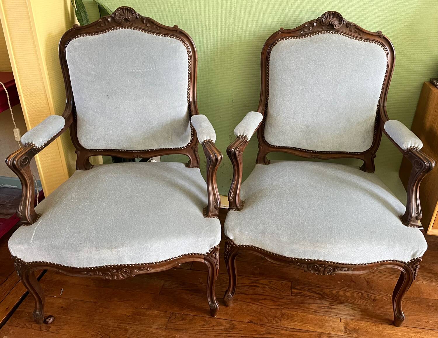 Louis XV armchairs