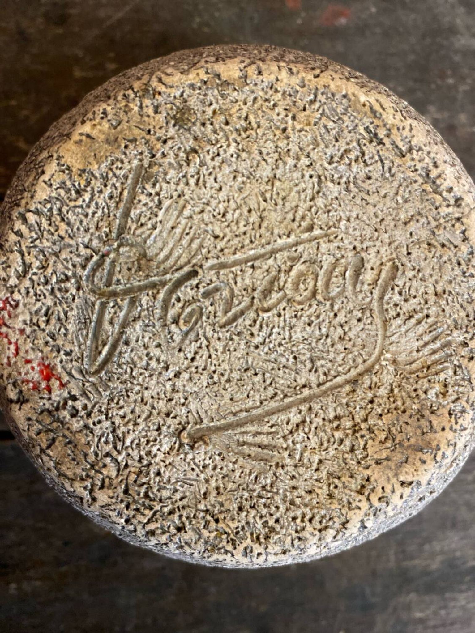 Francis Triay Ceramic Ashtray Coupe Vide Poche 1960s Vintage Rock Art