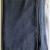 Old Harvest Tablecloth in Pure Hemp Dyed Dense Grey