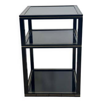 Bout de canapé / table d'appoint Pierre Vandel vintage 80'S