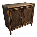 Vintage rattan buffet 1970