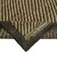 Handwoven Turkish Rustic 283 cm x 345 cm Brown Wool Carpet
