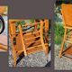High chair child Baumann 50s