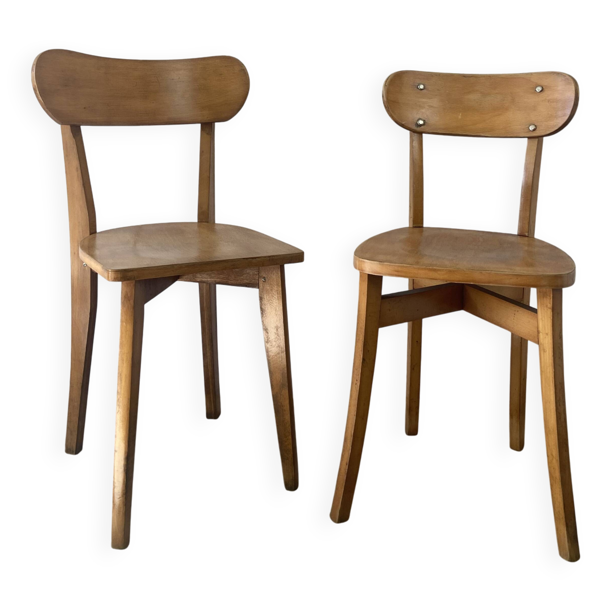 Pair of bistro chairs
