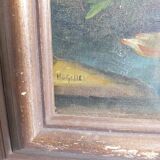 PAINTING - OIL ON CANVAS SIGNED H VAN GESSEL - BOUQUET OF FLOWERS