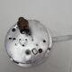 Old wall lamp molded glass, bubble decoration