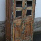 Old wooden cabinet with 4 doors