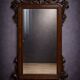 Very important carved wooden mirror, dating from the 19th century, Napoleonic III period.