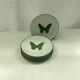 Set of six plates dish dessert in Limoges porcelain dimension: diameter -18,5cm-