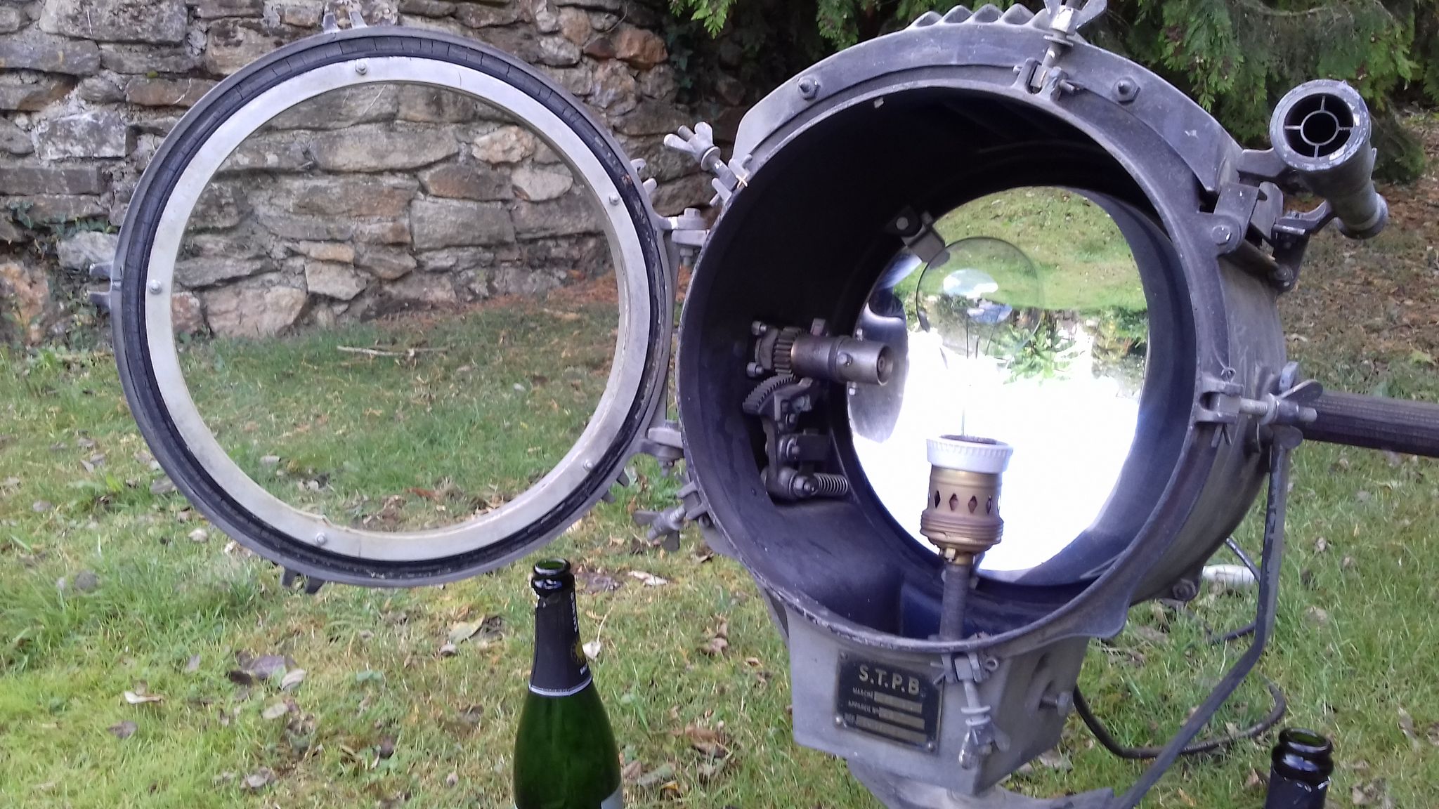 Military marine projector Sautter-Harle of Paris