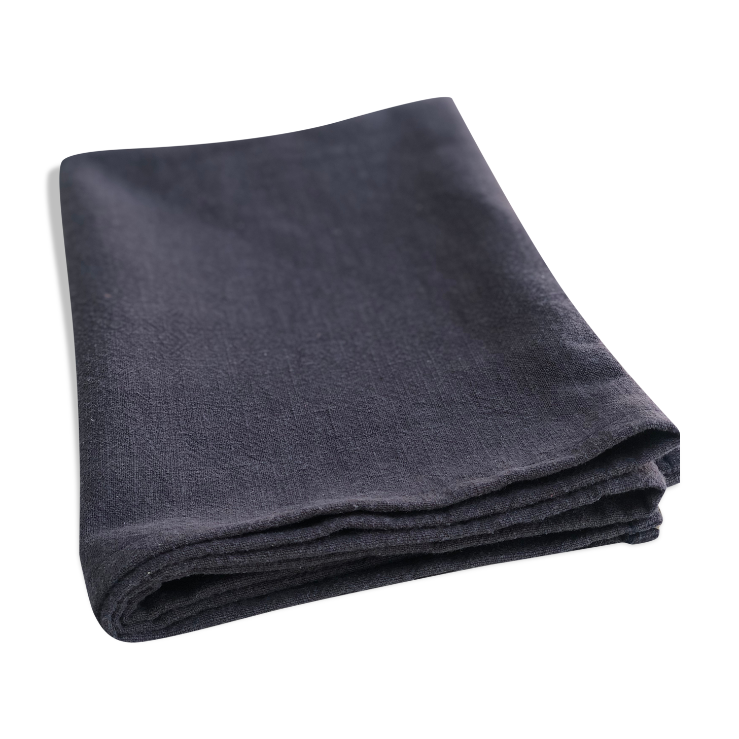 Blue Caviar washed linen towel