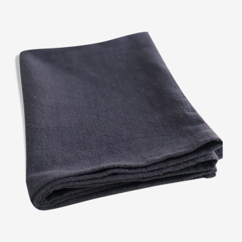 Blue Caviar washed linen towel